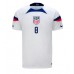 Förenta staterna Weston McKennie #8 Replika Hemma matchkläder VM 2022 Korta ärmar